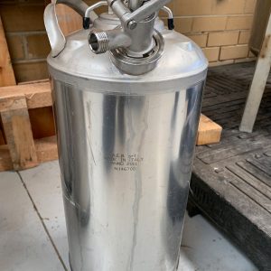 AEB washout keg with MicroMatic D coupler FOR SALE
