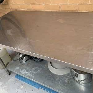 Stainless Steel bench 1520x760 FOR SALE second-hand/used